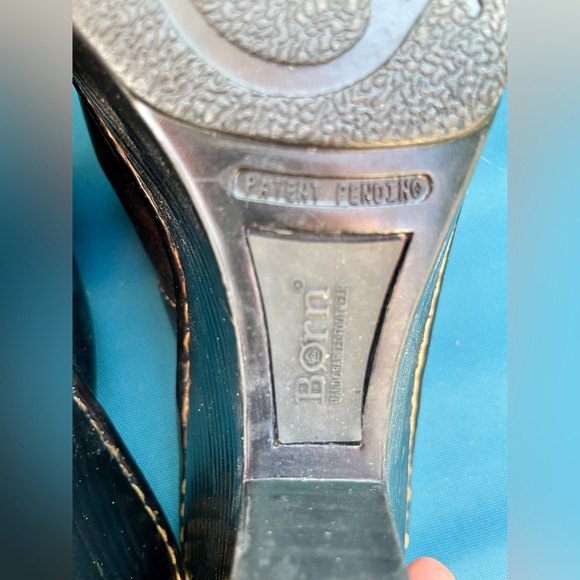 Born Loggia Black Women's Mule Clogs size 7/38 - Picture 7 of 16